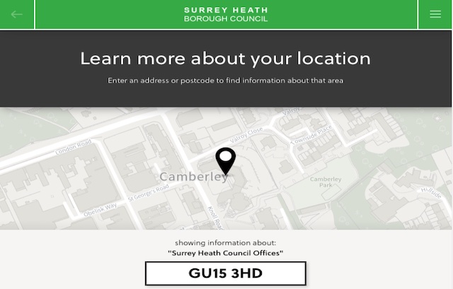 Surrey Heath Community Portal